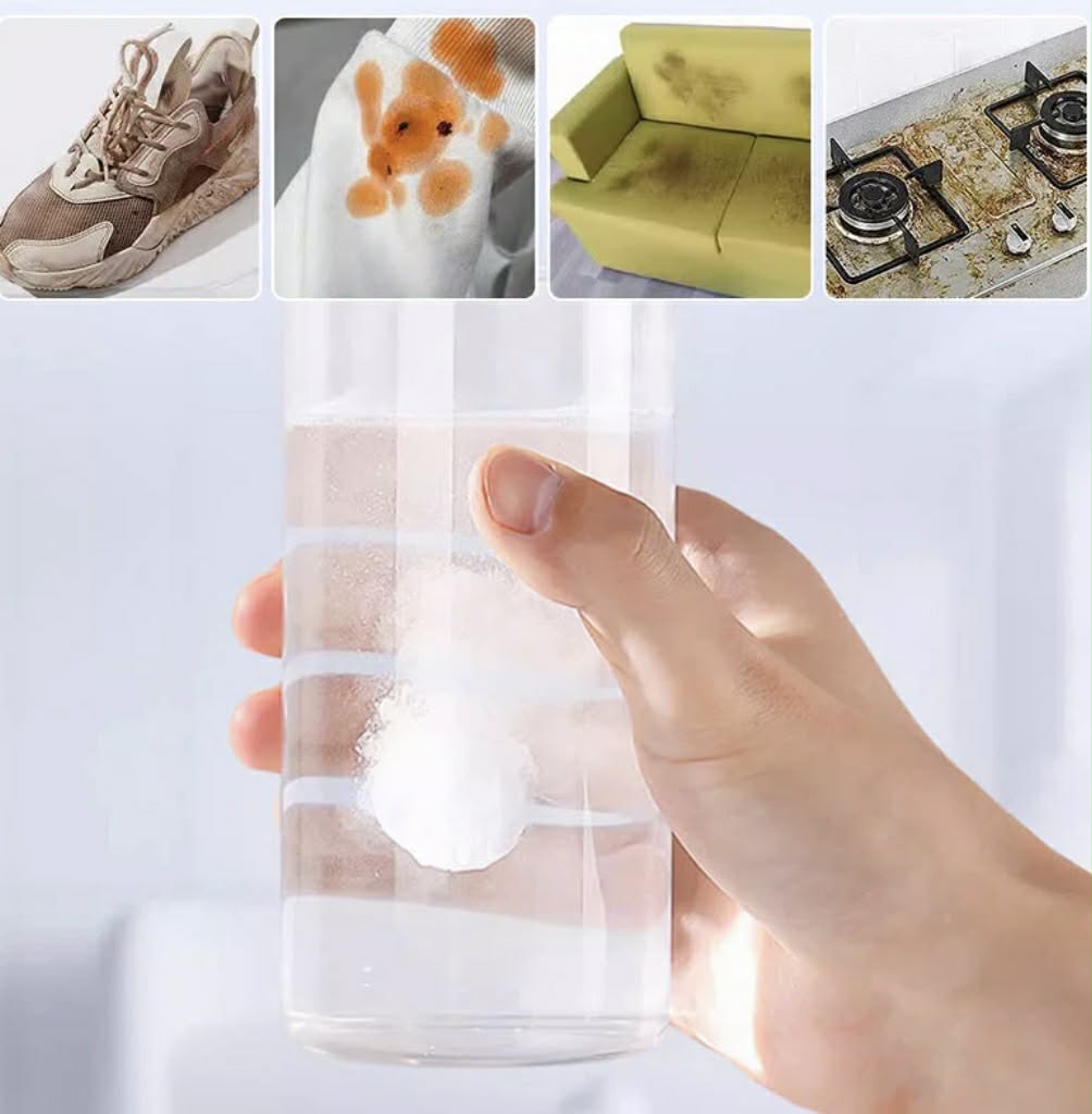 Lot De 2 (20 Comprimés de nettoyage bio-enzymatiques multifonctionnels pour un ménage efficace )