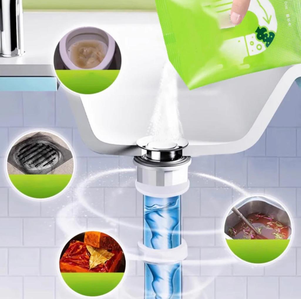 𝟏 𝐚𝐜𝐡𝐞𝐭é = 𝟏 𝐨𝐟𝐟𝐞𝐫𝐭 - Poudre puissante pour le curage des tuyaux